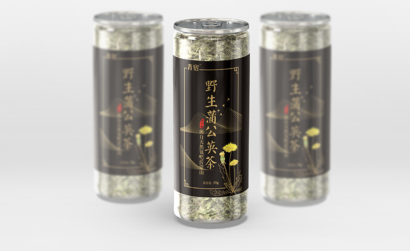 青宿蒲公英茶系列包装设计