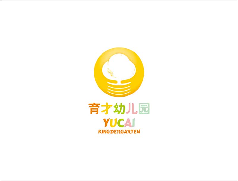 育才幼儿园标志设计,新乡logo设计,新乡标志设计,新乡VI设计